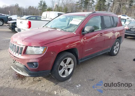 2016 Jeep Compass Sport из США, поврежденный, VIN 1C4NJDBB1GD687128